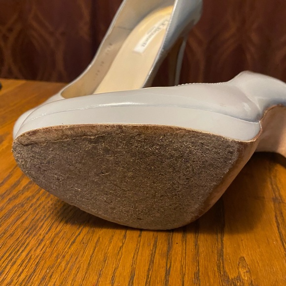 LK Bennett grey Patton leather made in Italy size EUC. Aprx size 6 - Picture 4 of 8